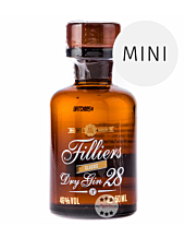 Filliers Dry Gin 28 Miniatur / 46 % Vol. / 0,05 Liter-Flasche