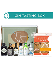 Gin Tasting Set: Liebliche Gins Probierset / 40 – 47 % Vol. / 6 x 0,05 Liter in Genuss-Box