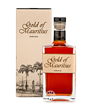 Gold of Mauritius Dark Rum / 40 % vol / 0,7 Liter-Flasche in Geschenkbox