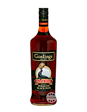 Goslings Black Seal Bermuda Black Rum 80 Proof / 40 % vol / 1,0 Liter-Flasche