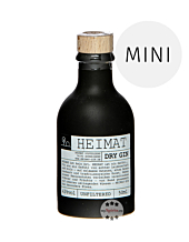 Heimat Dry Gin Mini / 43 % Vol. / 0,05 Liter-Flasche