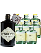 Hendrick’s Gin (44 % vol, 0,7 l) & 8 x Match Indian Tonic Water (0,2 l) inkl. 2,40 € Pfand