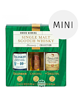 Classic Malts Single Malt Scotch Whisky Discovery Collection Probierset / 40–45,8 % Vol. / 3 x 0,05 Liter-Flasche in Geschenkbox