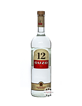 Ouzo 12 / 38 % Vol. / 1,0 Liter-Flasche