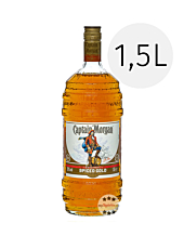 Captain Morgan Original Spiced Gold Barrel Bottle / 35 % Vol. / 1,5 Liter-Flasche