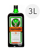 Jägermeister Kräuterlikör / 35 % Vol. / 3,0 Liter-Flasche