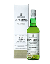 Laphroaig Oak Select Islay Single Malt Scotch Whisky / 40 % Vol. / 0,7 Liter-Flasche in Geschenkdose