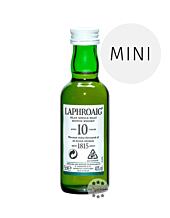 Laphroaig 10 Jahre Islay Scotch Single Malt Whisky Miniatur / 40 % Vol. / 0,05 Liter