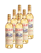 Lillet: Blanc Weinaperitif 6er-Pack / 17 % Vol. / 6 x 0,75 Liter-Flasche