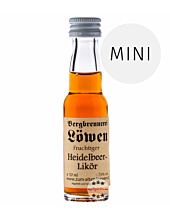 Löwen: Heidelbeerlikör / 25% Vol. / 0,02 Liter - Flasche