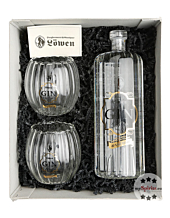 Bergbrennerei Löwen Geschenk-Set Gin Genuss 2er / 40 % Vol. / 0,7 Liter-Flasche