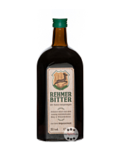 Bergbrennerei Löwen: Rehmer Bitter Kräuterlikör / 35 % Vol. / 0,7 Liter-Flasche