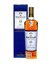 The Macallan 15 Years Double Cask Highland Single Malt Scotch Whisky / 43 % Vol. / 0,7 Liter-Flasche in Geschenkkarton