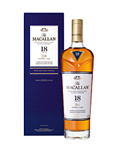 The Macallan 18 Years Double Cask Highland Single Malt Scotch Whisky / 43 % vol / 0,7 Liter in Geschenkbox