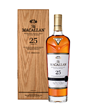 The Macallan 25 Years Sherry Oak Highland Single Malt Scotch Whisky / 43 % vol / 0,7 Liter-Flasche