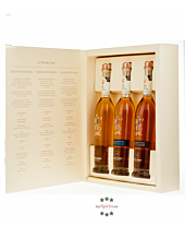 Marzadro Collezione Grappa Le Diciotto Lune Riserva / 41 & 42 % Vol. / 3 x 0,2 Liter-Flaschen in Geschenkbox