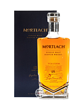 Mortlach 18 Years Old Speyside Single Malt Scotch Whisky – 2.81 distilled / 43,4 % vol. / 0,5 Liter-Schmuck-Flasche in Geschenk-Kassette