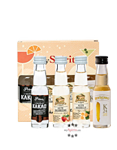 mySpirits: 4er Miniaturen-Set Klassik / 37,7 - 42 % vol / 4 x 0,02 l in Deko-Box