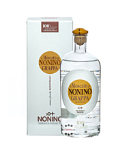 Nonino Grappa Moscato Monovitigno – sortenreiner Grappa aus Muskateller / 41 % vol. / 0,7 Liter-Flasche