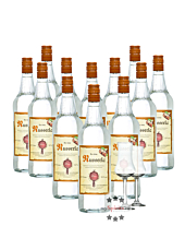 12 x Prinz Nusserla / 34 % Vol. / 12 x 1,0 Liter-Flasche + 2 x gratis mySpirits-Schnapskelch