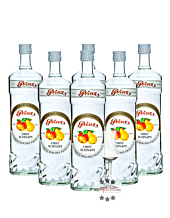 6 x Prinz Obstschnaps 40 % vol. / 40 % Vol. / 6 x 1,0 Liter-Flasche + 1 x gratis mySpirits-Schnapskelch