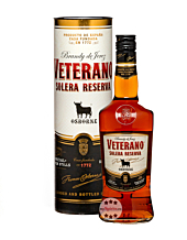 Osborne Veterano Solera Reserva Brandy de Jerez / 36 % Vol. / 0,7 Liter-Flasche in Geschenkdose