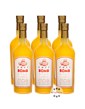 6 x Poli Bomb Eierlikör Kreme 17 / 17 % Vol. / 6 x 0,7 Liter-Flasche 