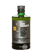 Port Charlotte 10 Jahre Heavily Peated Islay Single Malt Scotch Whisky / 50 % Vol. / 0,7 Liter in Geschenkdose