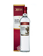 Roner Grappa Weißburgunder im Lantenhammer Steingut gereift / 40 % Vol. / 0,7 Liter-Flasche in GP