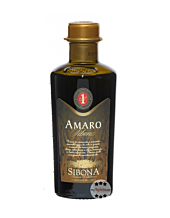 Sibona Amaro Kräuterlikör / 28 % Vol. / 0,5 Liter-Flasche