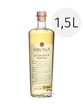 Sibona Grappa di Barolo / 40 % Vol. / 1,5 Liter-Flasche