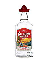 Sierra Tequila Silver / 38 % Vol. / 0,7 Liter-Flasche mit rotem Hut