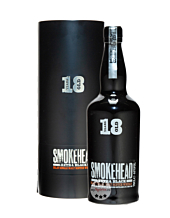 Smokehead 18 Years Old Extra Black Islay Single Malt Scotch Whisky / 46 % Vol. / 0,7 Liter-Flasche in Geschenkbox