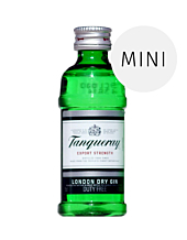 Gin: Tanqueray London Dry Gin / 47,3% Vol. / 0,05 Liter