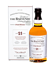 The Balvenie 21 Jahre Portwood Single Malt Scotch Whisky / 40 % Vol. / 0,7 Liter-Flasche in Geschenkbox