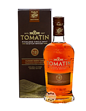 Tomatin 18 Years Highland Single Malt Scotch Whisky Oloroso Sherry Casks / 46 % Vol. / 0,7 Liter in Geschenkbox