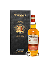 Tomintoul 21 Years Speyside Glenlivet Single Malt Scotch Whisky / 40 % Vol. / 0,7 Liter-Flasche in Geschenkbox