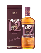 Tullamore D.E.W. 12 Years Irish Whiskey Special Reserve / 40 % Vol. / 0,7 Liter-Flasche in Geschenkbox