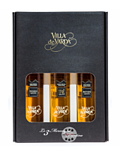 Villa de Varda Meraviglie Trentine Grappa-Geschenkset – Set mit drei Grappa Riserva / 40 % / 3 x 0,2 Liter-Flasche in Geschenkschachtel