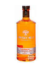 Whitley Neill Blood Orange Gin Handcrafted / 43 % Vol. / 0,7 Liter-Flasche