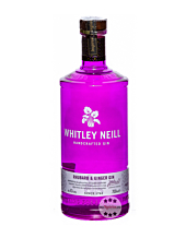 Whitley Neill Rhubarb & Ginger Gin Handcrafted / 43 % Vol. / 0,7 Liter-Flasche