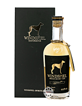 Windspiel Premium Dry Gin Reserve / 49,3 % Vol. / 0,5 Liter-Flasche in Holzschatulle