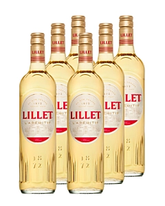 Lillet: Blanc Weinaperitif 6er-Pack / 17 % Vol. / 6 x 0,75 Liter-Flasche