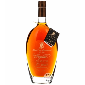 Albert de Montaubert - XO Silver 25 Years / 40% Vol. / 0,7 Liter - Flasche 