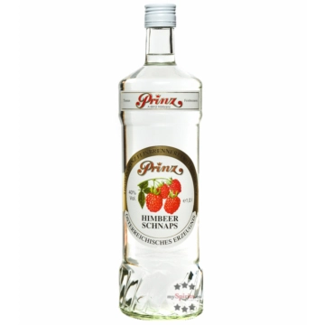 Prinz: Himbeer-Schnaps / 40% Vol. / 1,0 Liter - Flasche