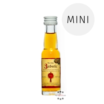 Prinz: Zirberla, Likör aus Zirbenzapfen / 30% Vol. / 0,02 Liter - Flasche