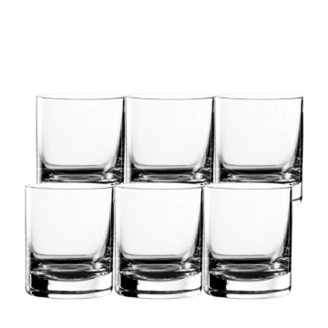 6 x Stölzle New York Bar Whiskey Glas Set / 320 ml / Ø ca. 8,0 cm / H: ca. 9,4 cm