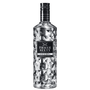 Three Sixty Vodka - Diamond Filtrated / 37,5 % Vol. / 1,0 Liter-Flasche