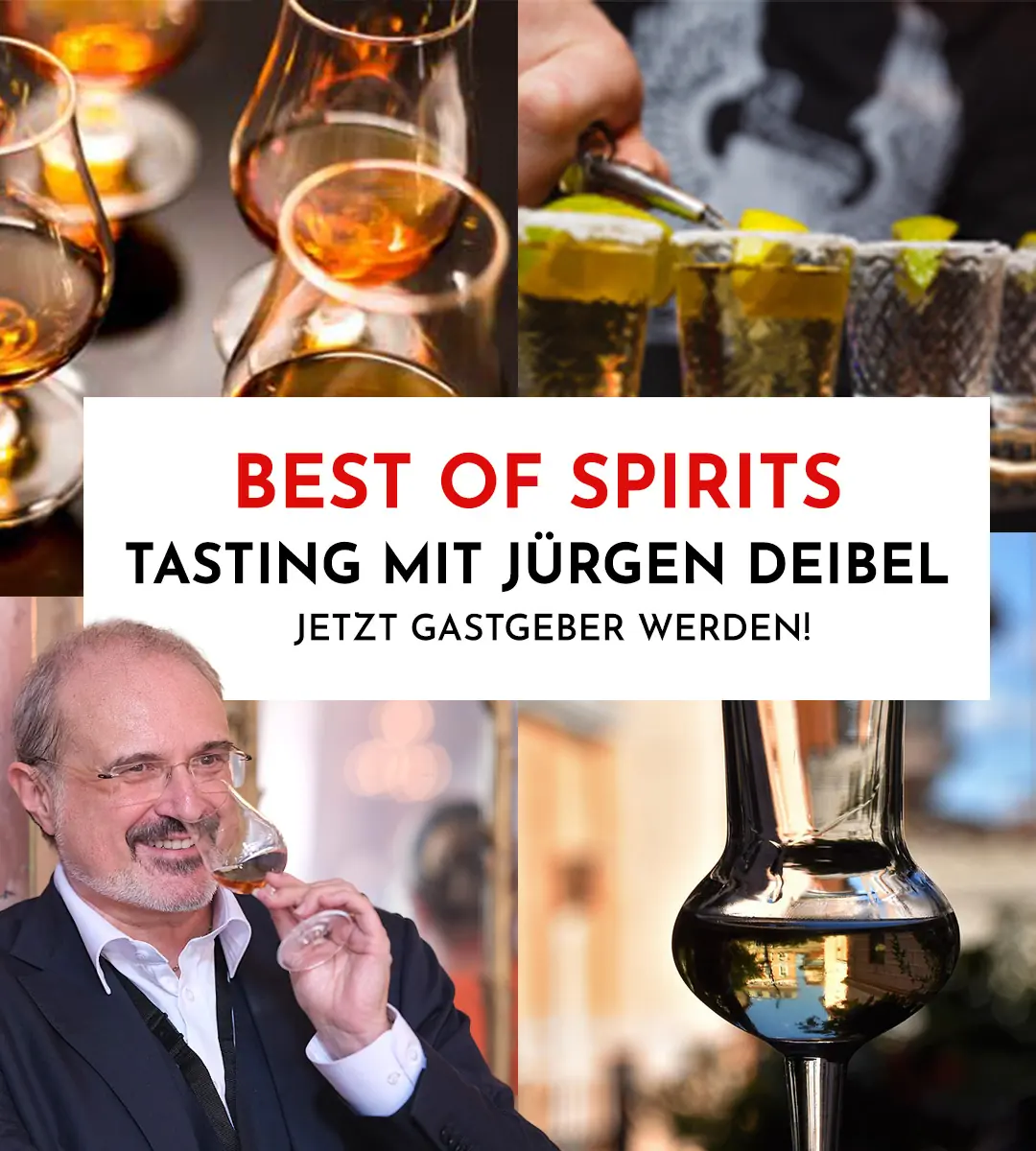 Jetzt zum Best of Spirits Tasting anmelden!