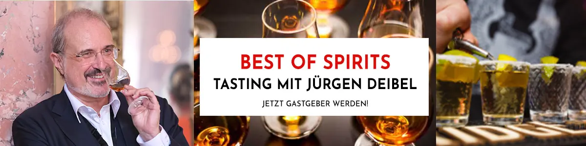 Jetzt zum Best of Spirits Tasting anmelden!